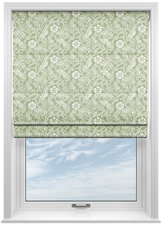 Cadogan, Vintage Green - Twist&Fit Roman Blind